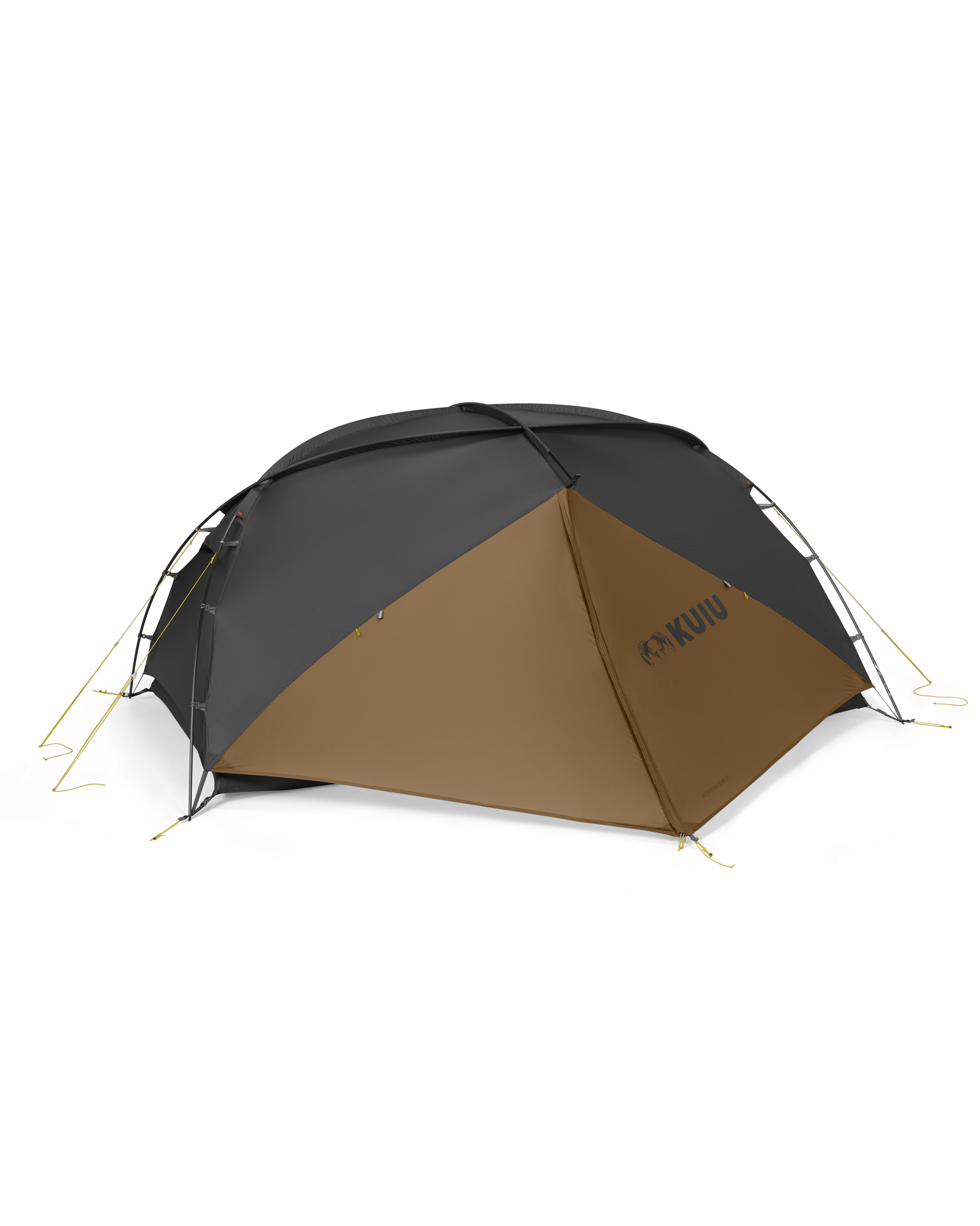 Mountain Star 2 Person Tent | Gunmetal-Camel
