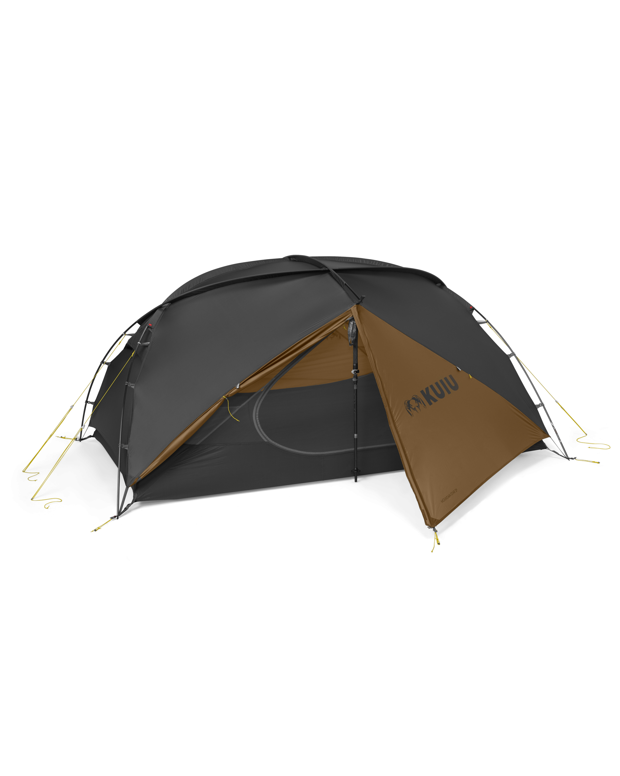 Mountain Star 2 Person Tent | Gunmetal-Camel - Image 3