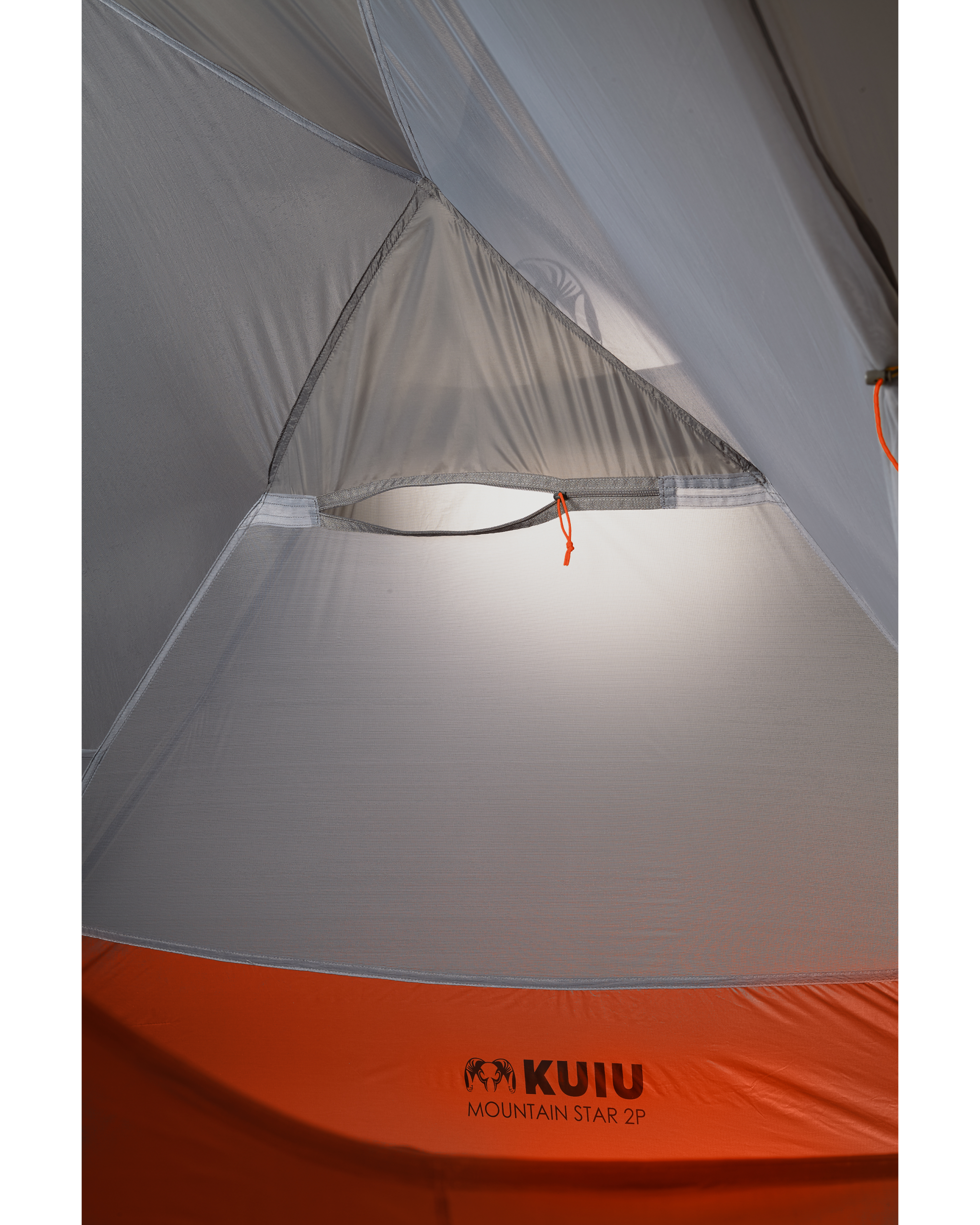 Mountain Star 2 Person Tent | Gunmetal-Orange - Image 11