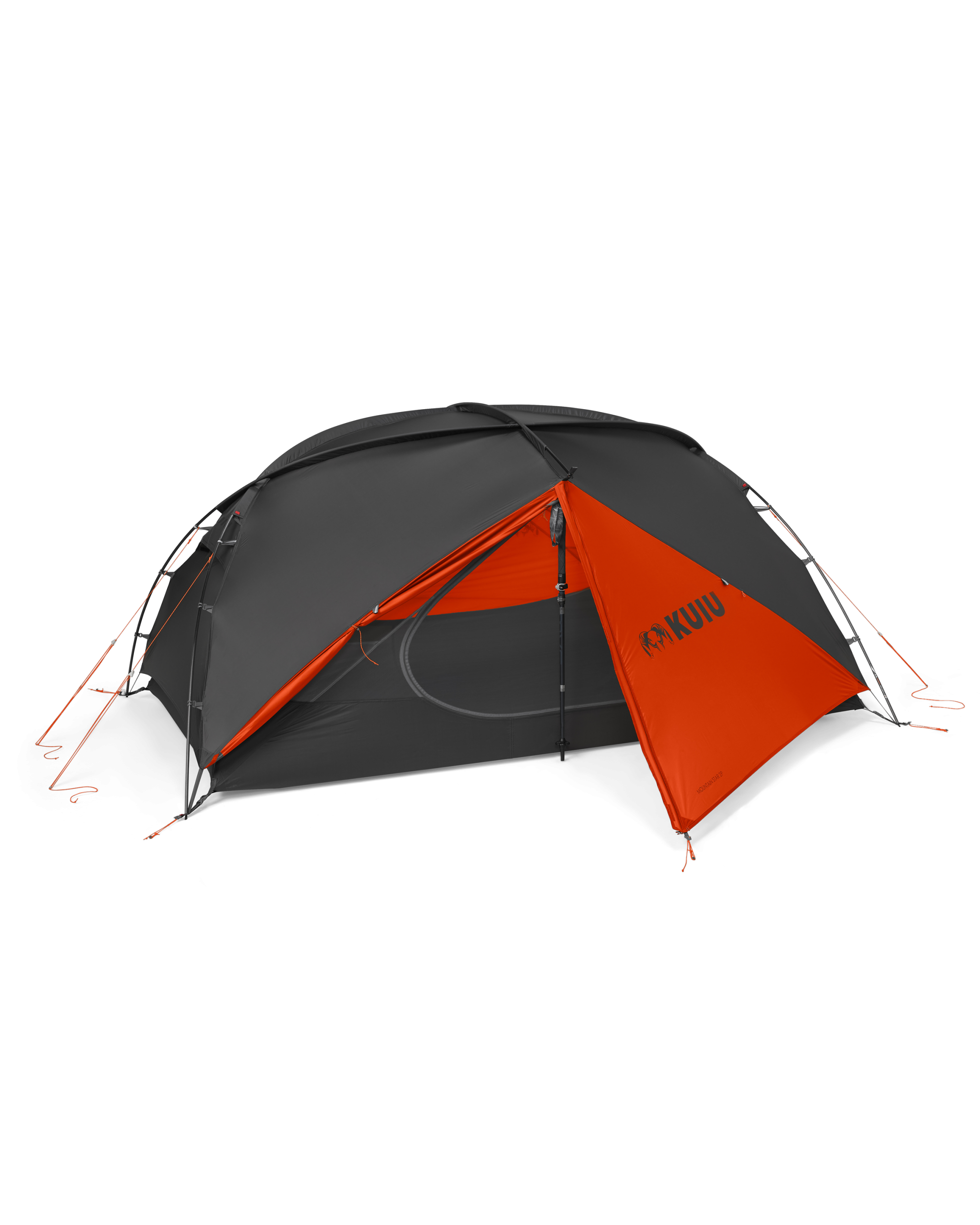 Mountain Star 2 Person Tent | Gunmetal-Orange - Image 3