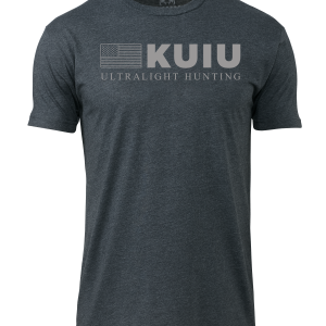 KUIU Mini Flag T-Shirt | Charcoal