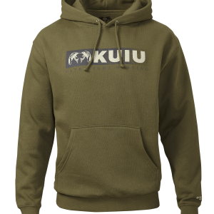KUIU Distressed Logo Hoodie | Army