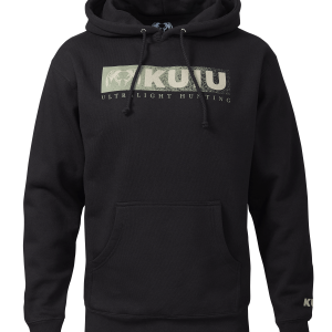 KUIU Distressed Logo Hoodie | Black
