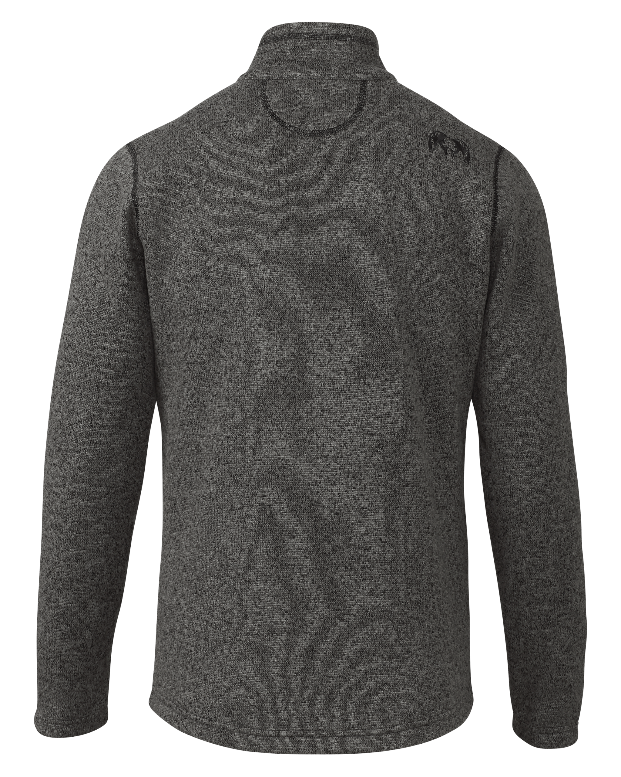 Base Camp Pullover Sweater | Charcoal Heather - Image 2