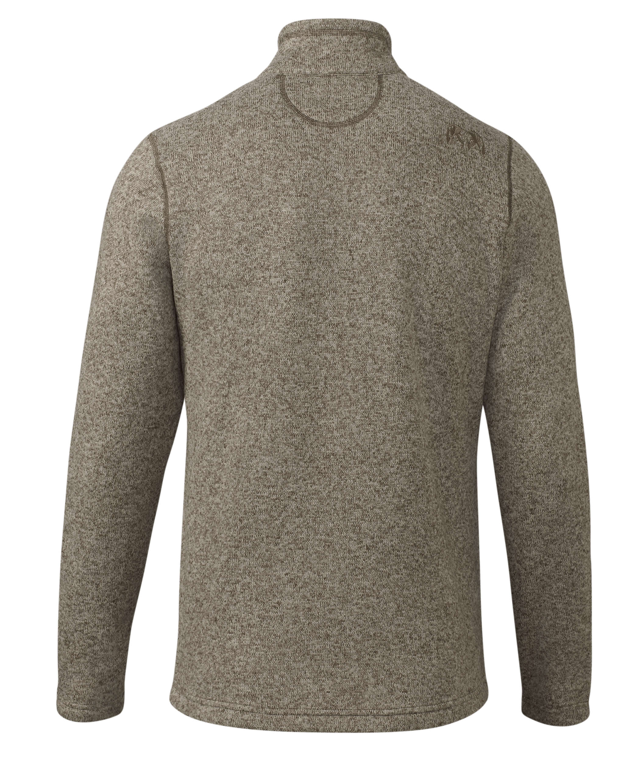 Base Camp Pullover Sweater | Khaki Heather - Image 2