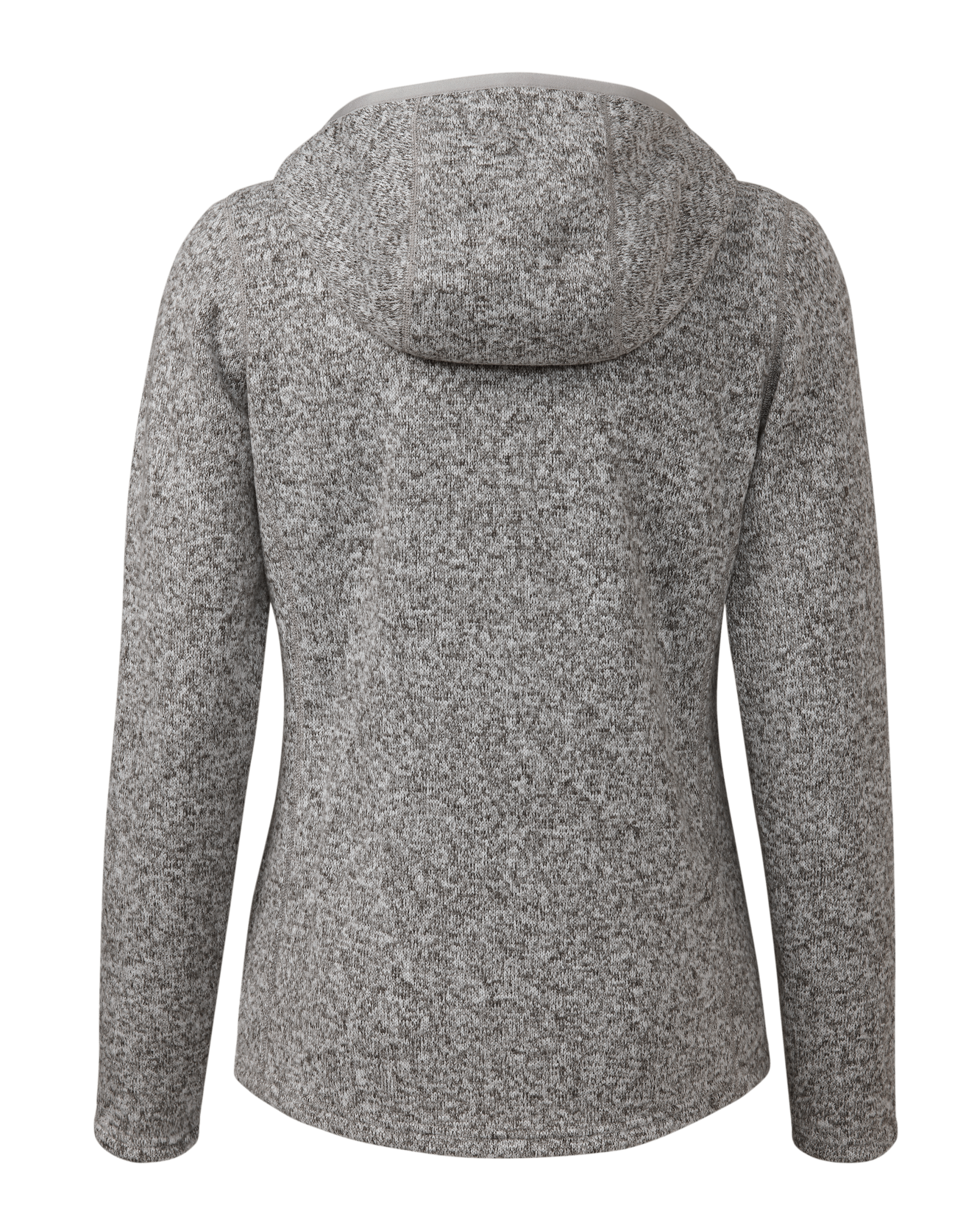 Women's Base Camp Hooded Sweater | Stone White Heather - Image 2