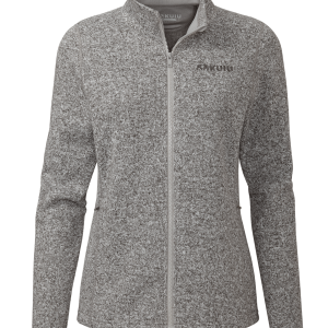Women's Base Camp Full Zip Sweater | Stone White Heather
