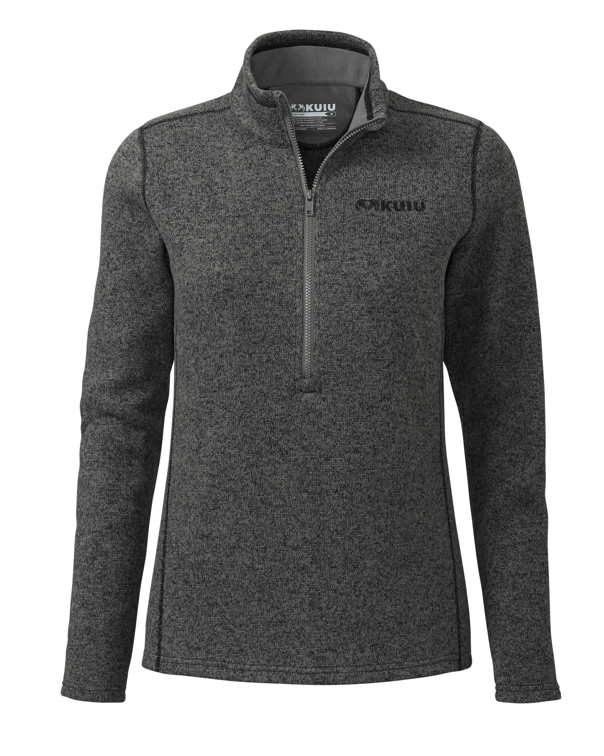 Women's Base Camp Pullover Sweater | Charcoal Heather