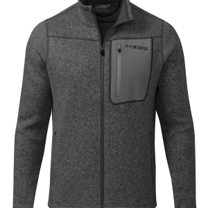 Base Camp Full Zip Sweater | Charcoal Heather