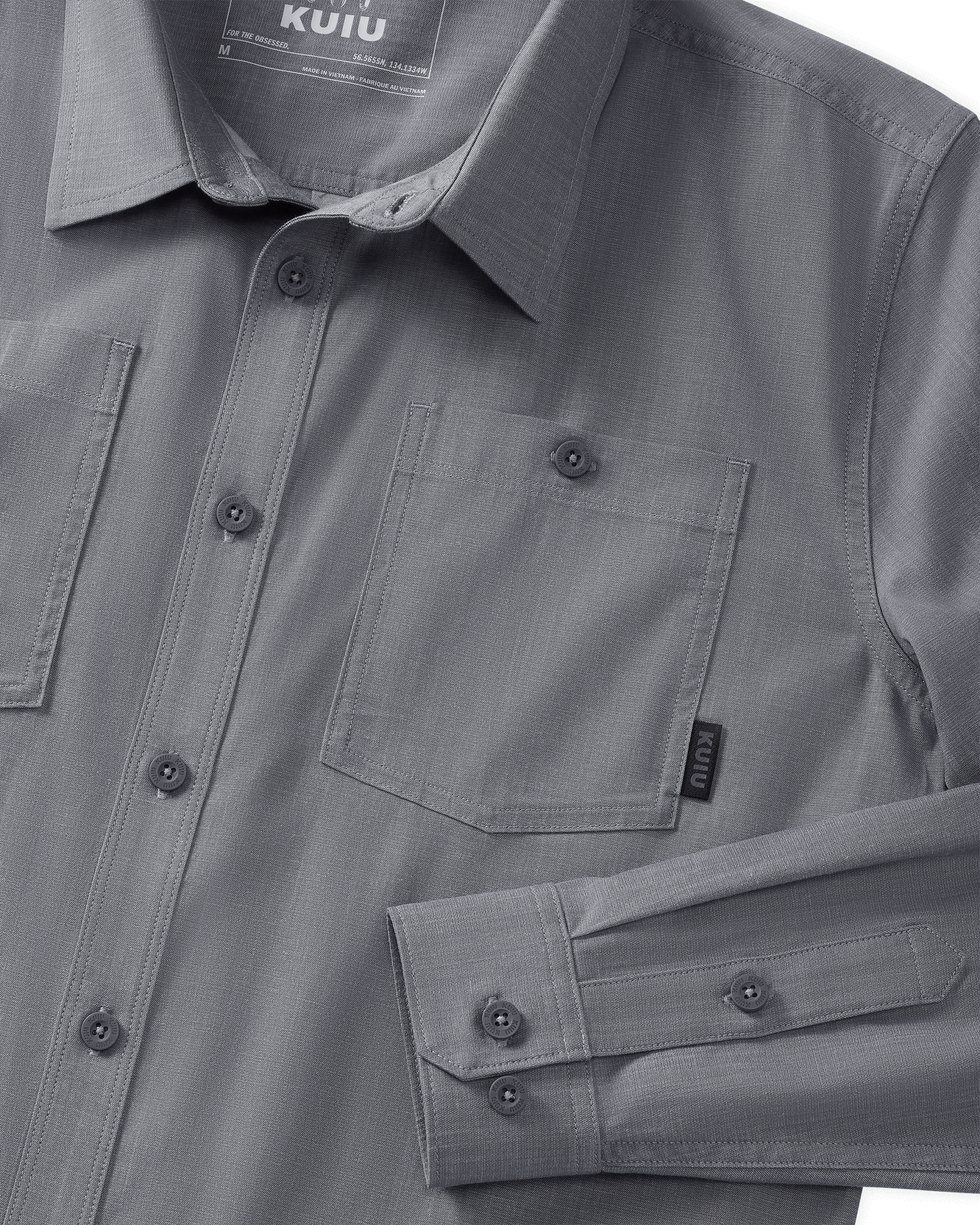 Terrace LS Shirt | Castle Rock Chambray - Image 3