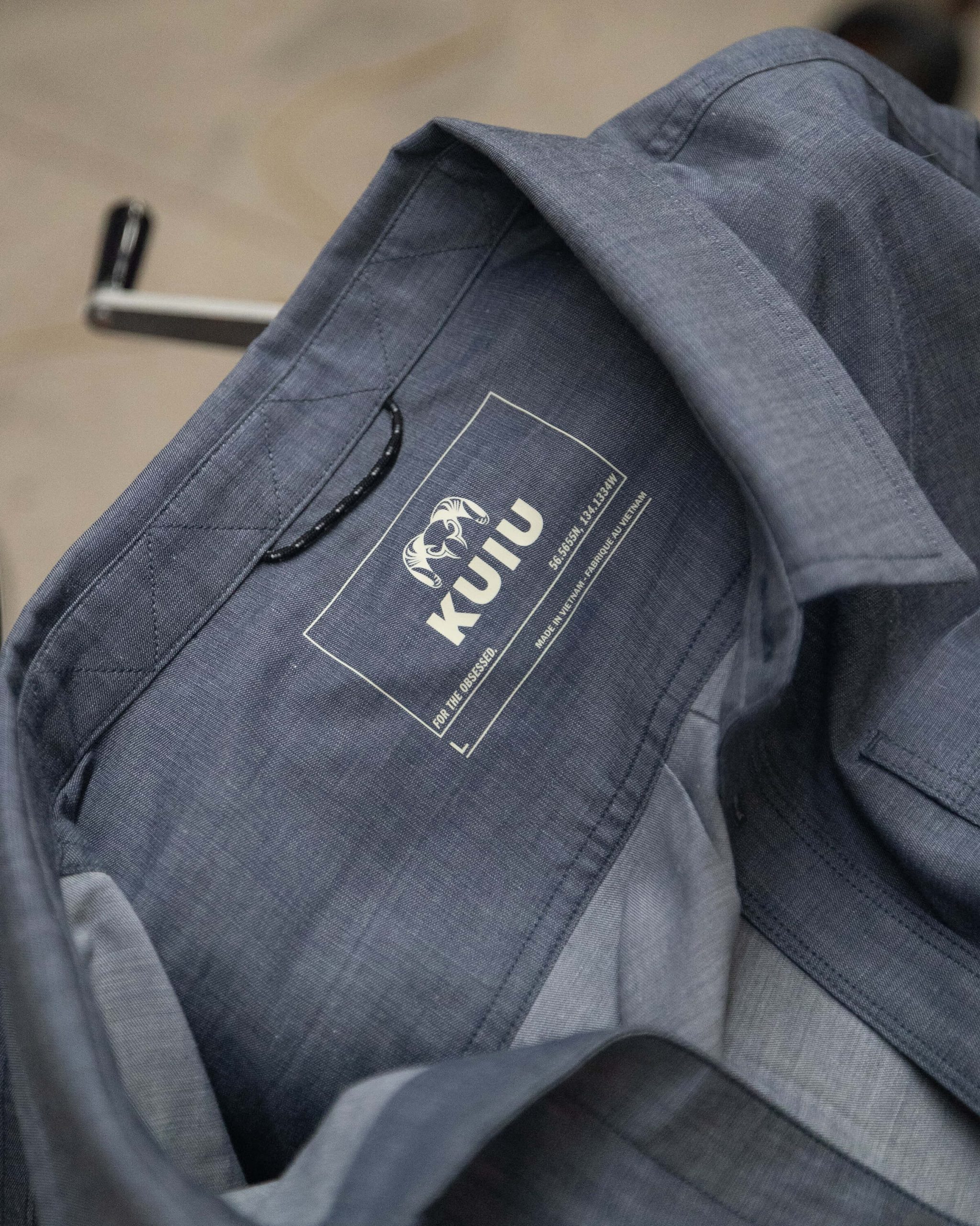 Terrace LS Shirt | Castle Rock Chambray - Image 9