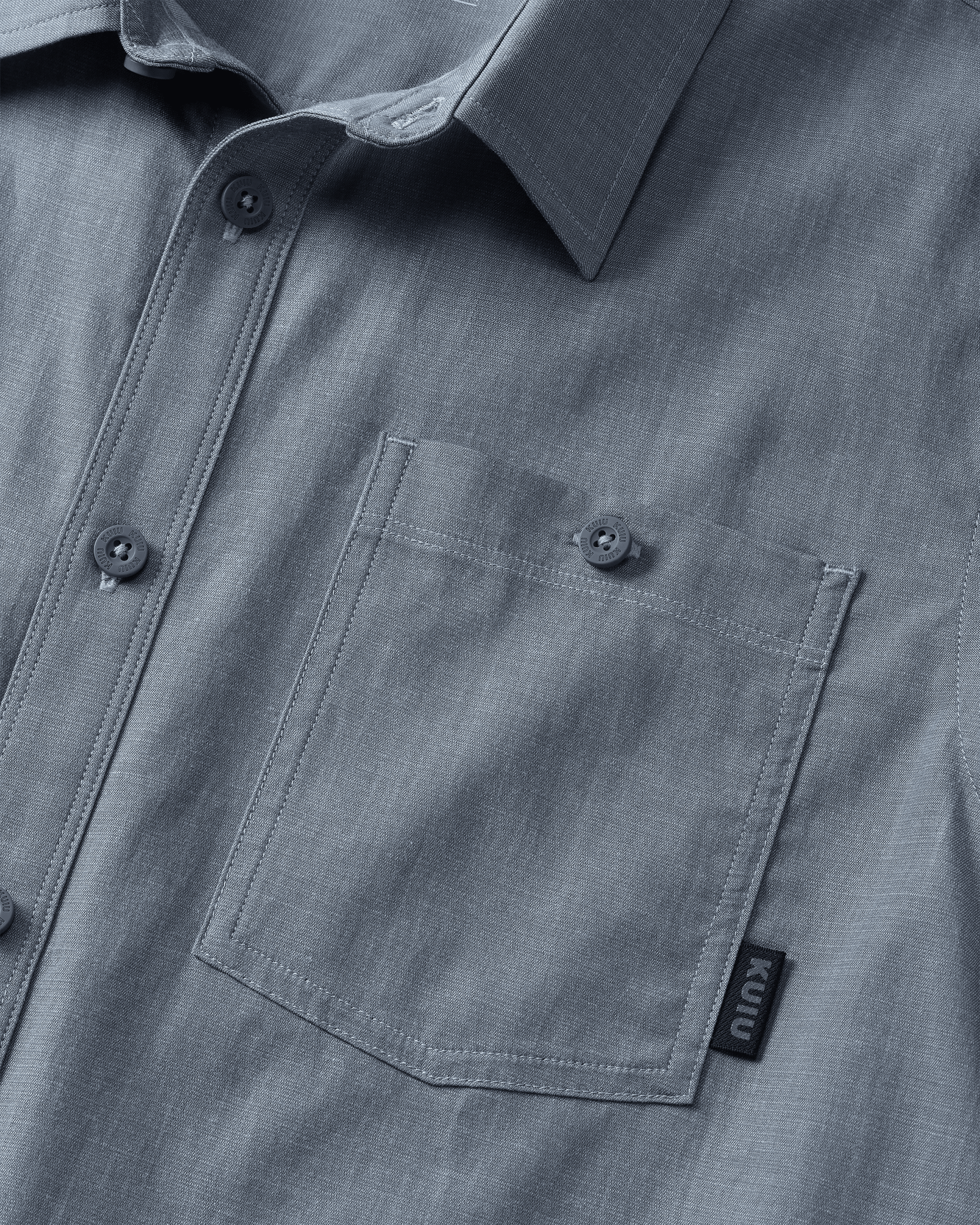 Terrace SS Shirt | Storm Chambray - Image 3