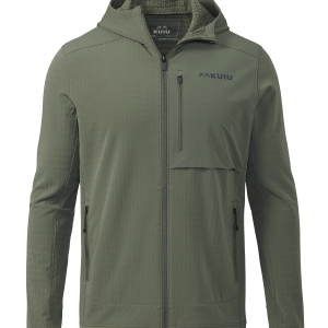 Blockfield Fleece Hoodie | Dark Sage