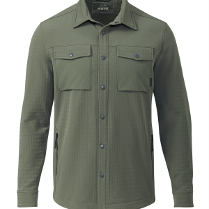Blockfield Fleece Shirt Jacket | Dark Sage