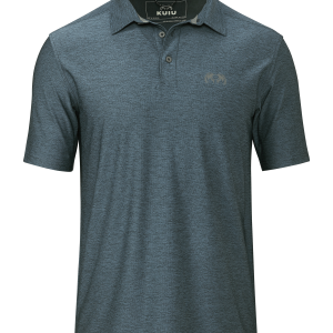 KUIU Performance Polo | Heather Navy