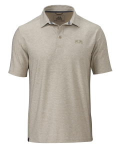 KUIU Performance Polo | Heather Sand