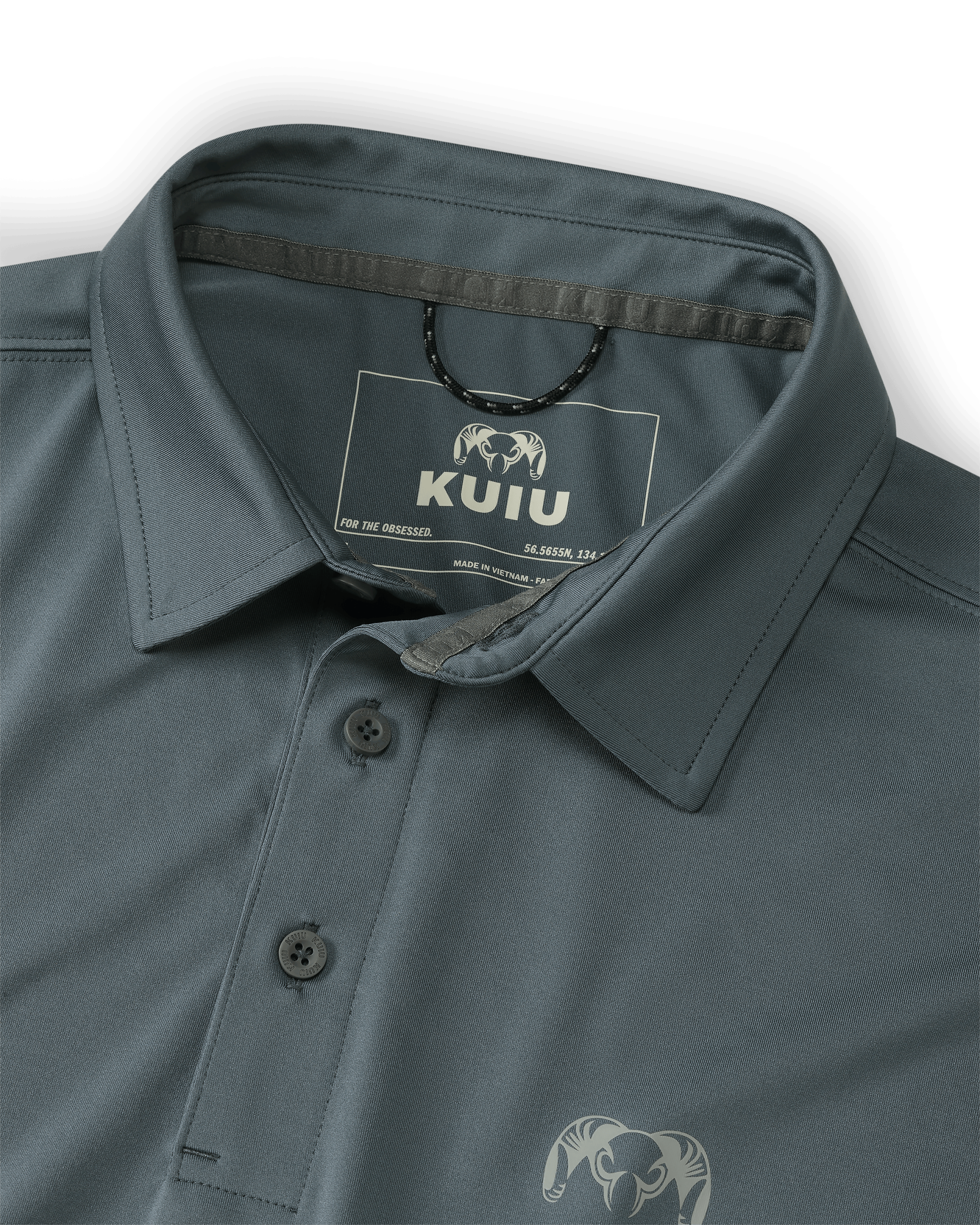 KUIU Performance Polo | Storm - Image 2