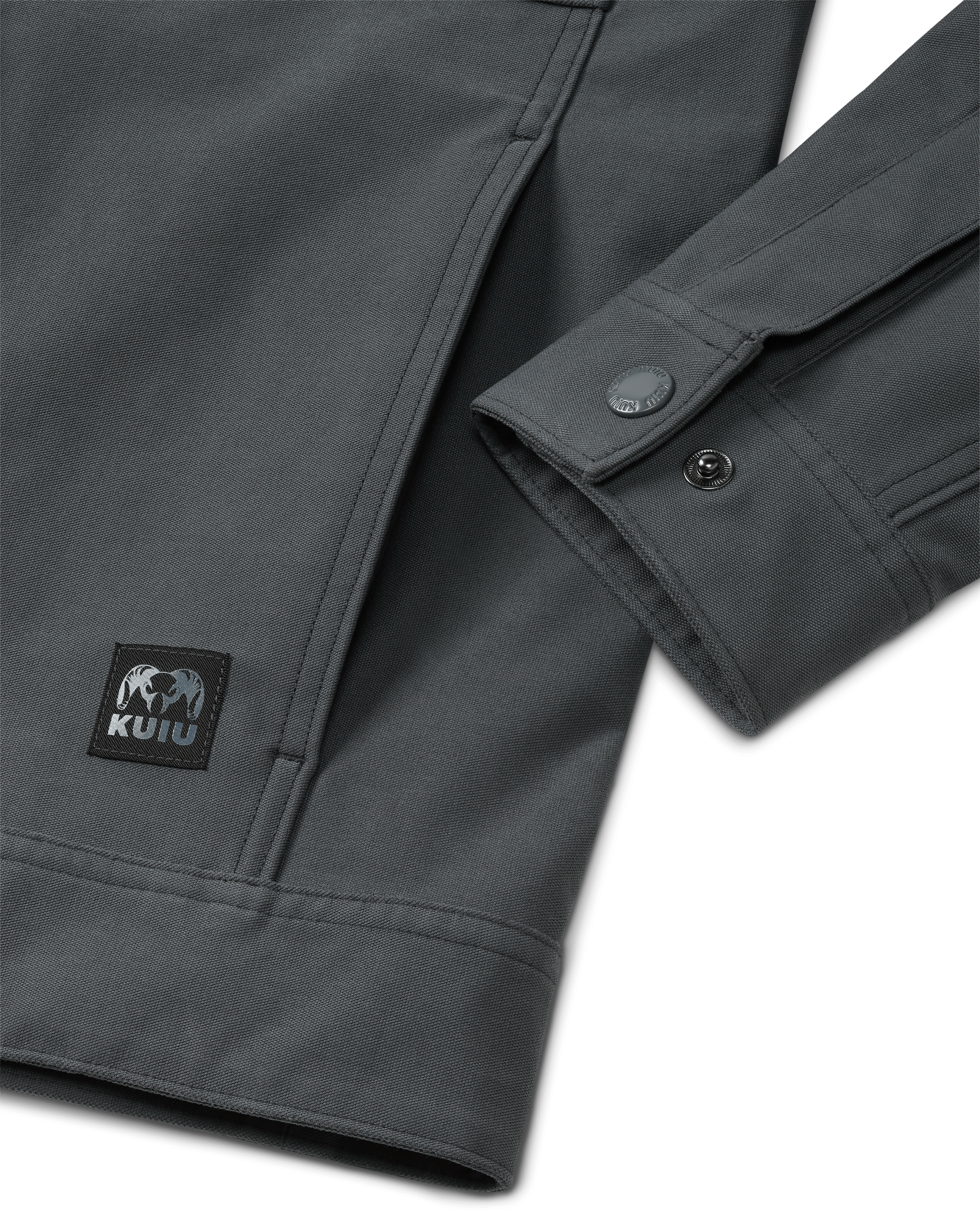 Brawley Canvas Jacket | Gunmetal - Image 4