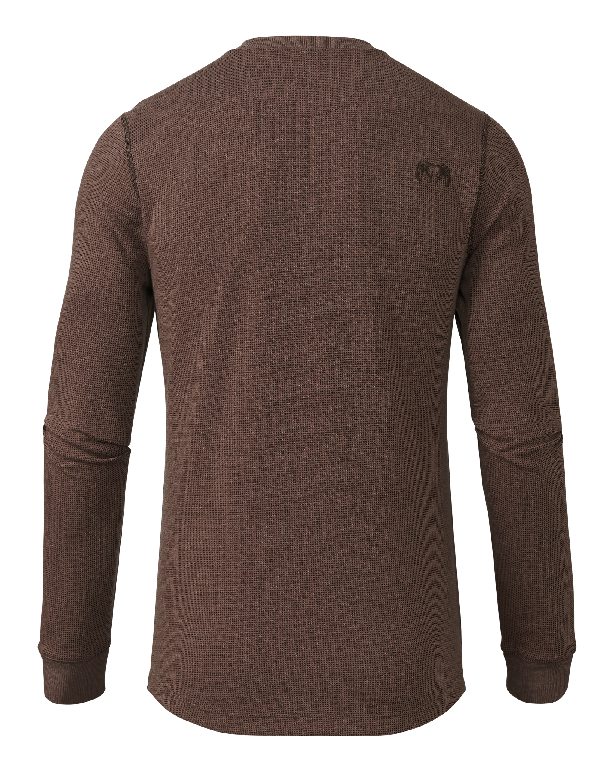 Canyon Waffle Henley | Cedar Heather - Image 2