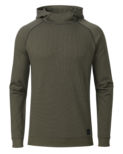 Canyon Waffle Hoodie | Ash Heather