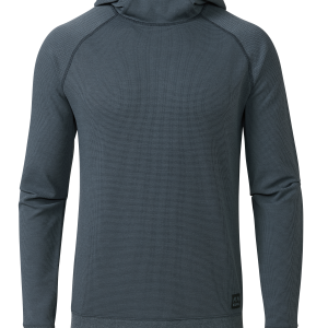 Canyon Waffle Hoodie | Steel Blue Heather