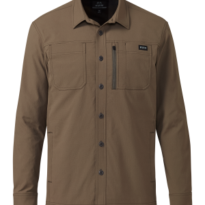 Motive Flannel Lined Shirt Jacket | Major Brown