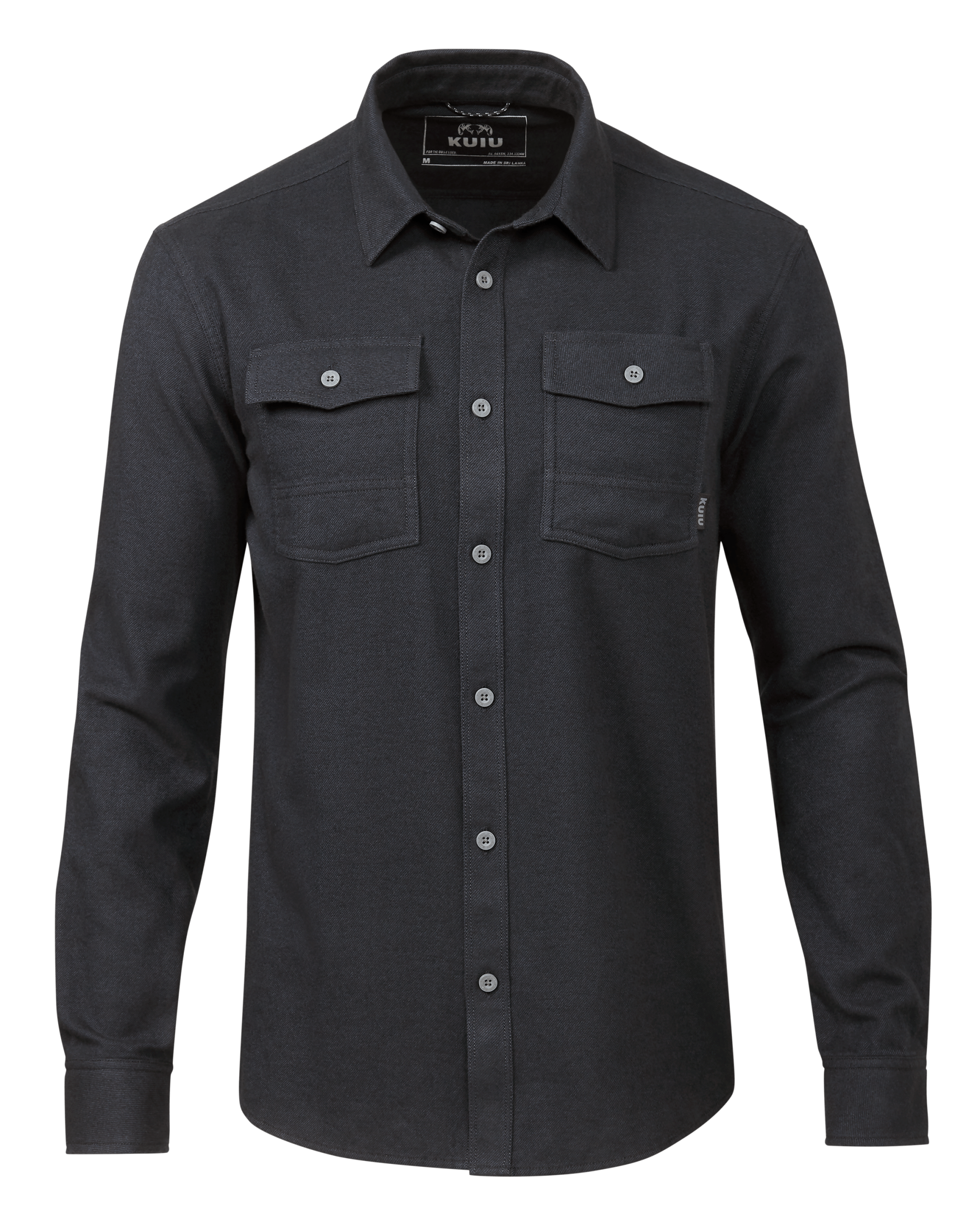 Field Flannel Shirt | Steel Blue