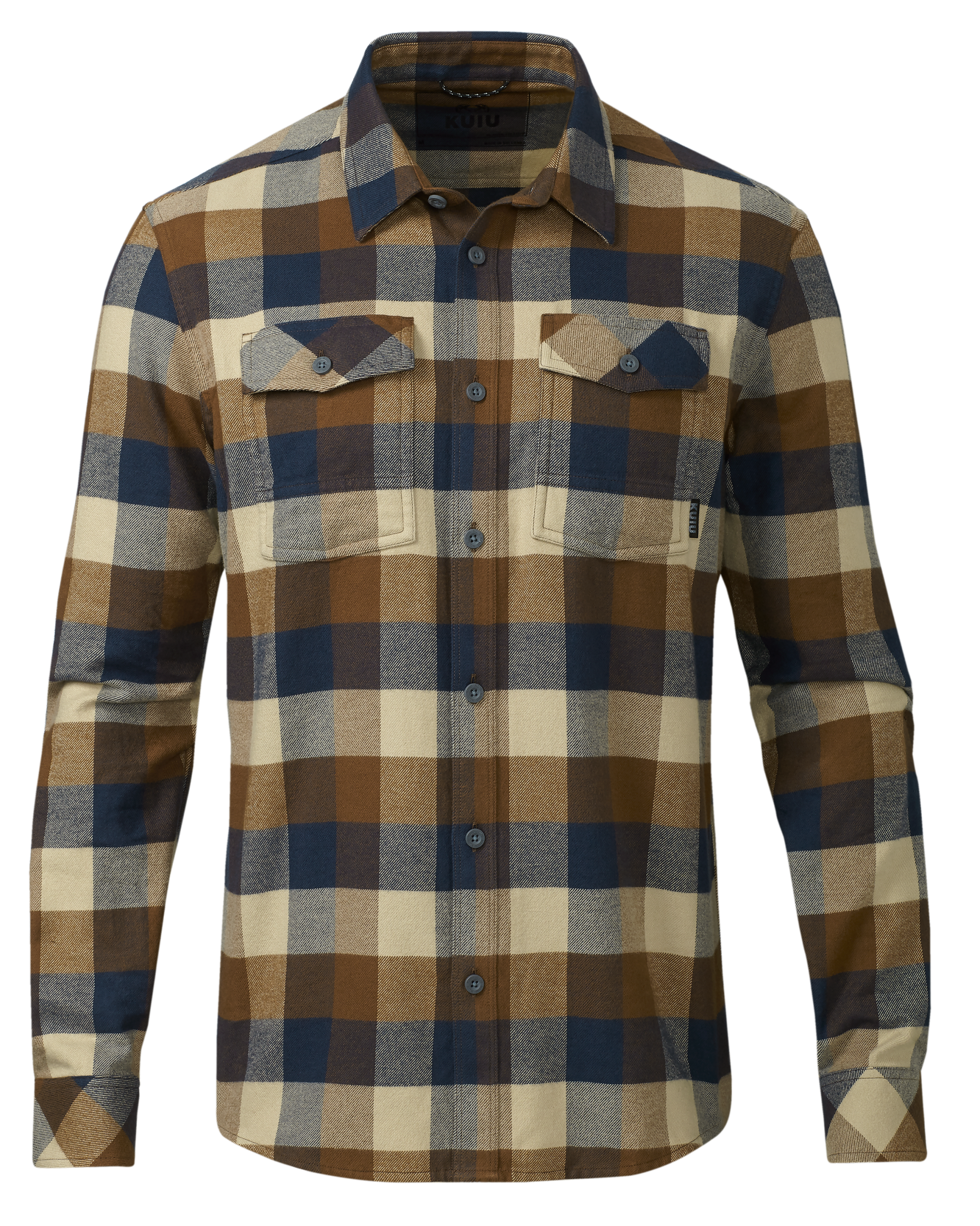 Field Flannel Shirt | Saddle Trio
