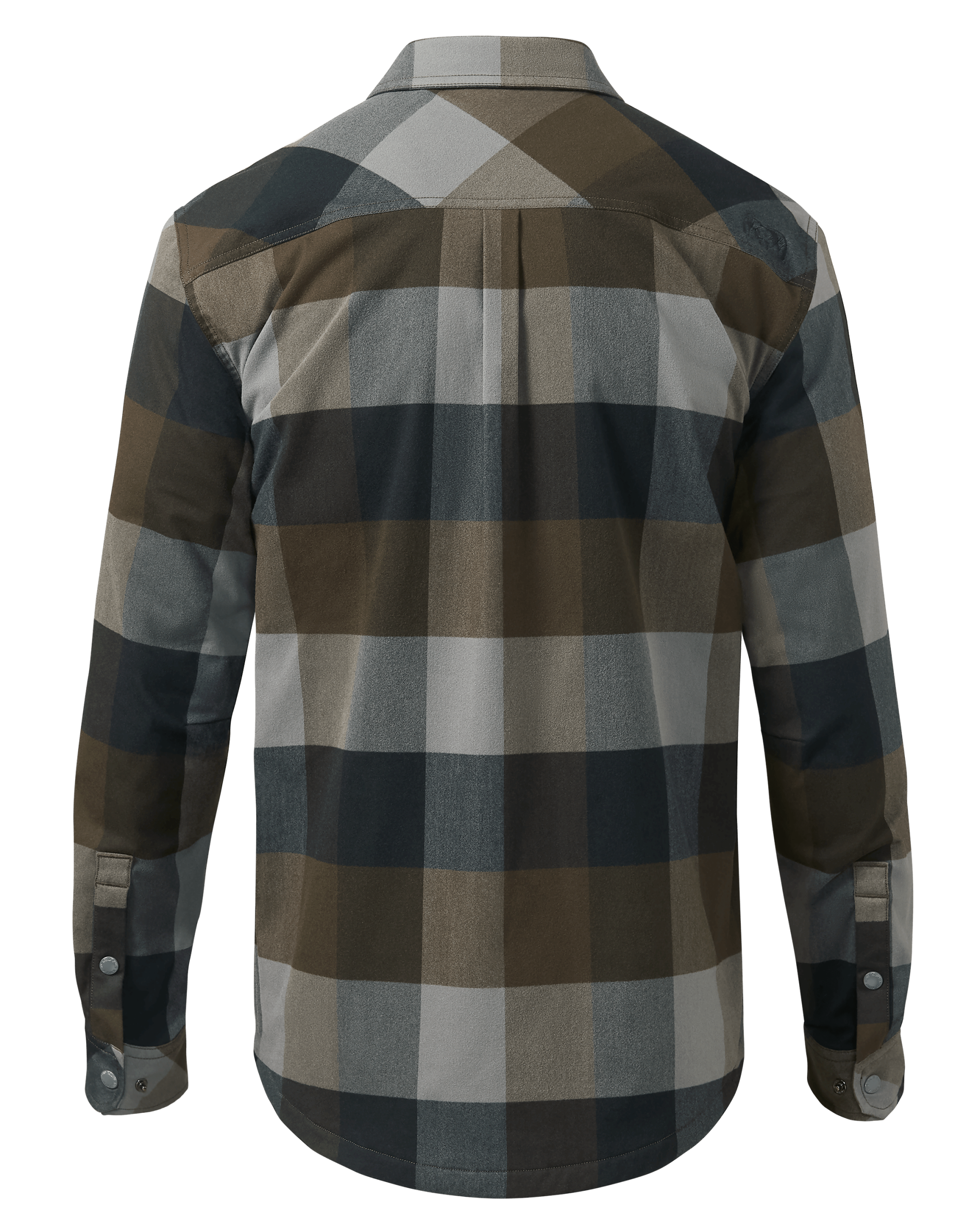 Field Flannel Fleece Shirt Jacket | Vias Plaid - Image 3