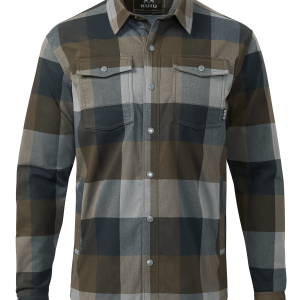 Field Flannel Fleece Shirt Jacket | Vias Plaid
