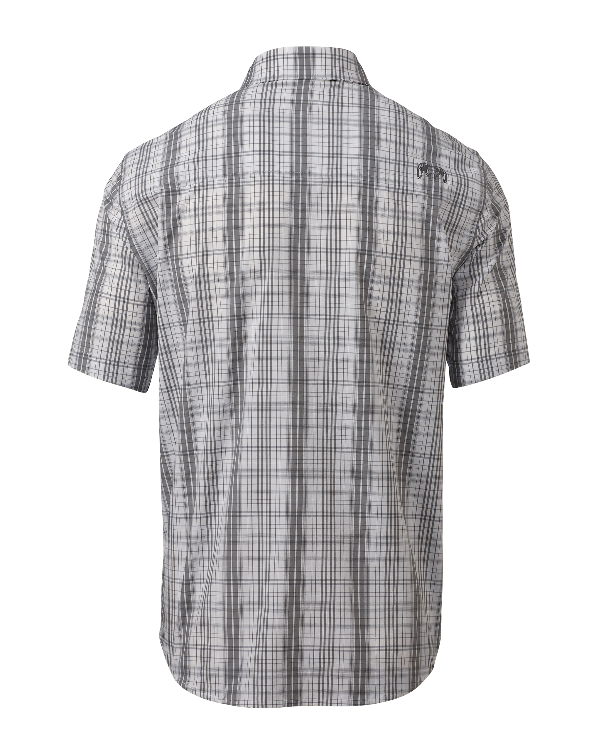 Borrego SS Shirt | Granite Plaid - Image 2
