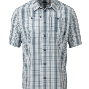 Borrego SS Shirt | Gravel Plaid