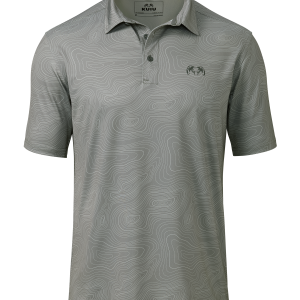 KUIU Performance Polo Topo | Dark Lunar Topo