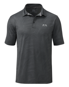 KUIU Performance Polo Topo | Gunmetal Topo