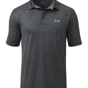 KUIU Performance Polo Topo | Gunmetal Topo