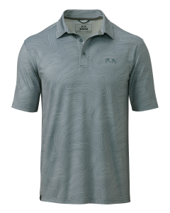 KUIU Performance Polo Topo | Slate Topo