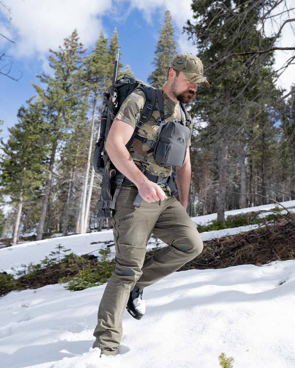 ULTRA Merino 120 LT SS Crew-T | Stone - Image 7