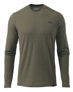 ULTRA Merino 120 LT LS Crew-T | Ash