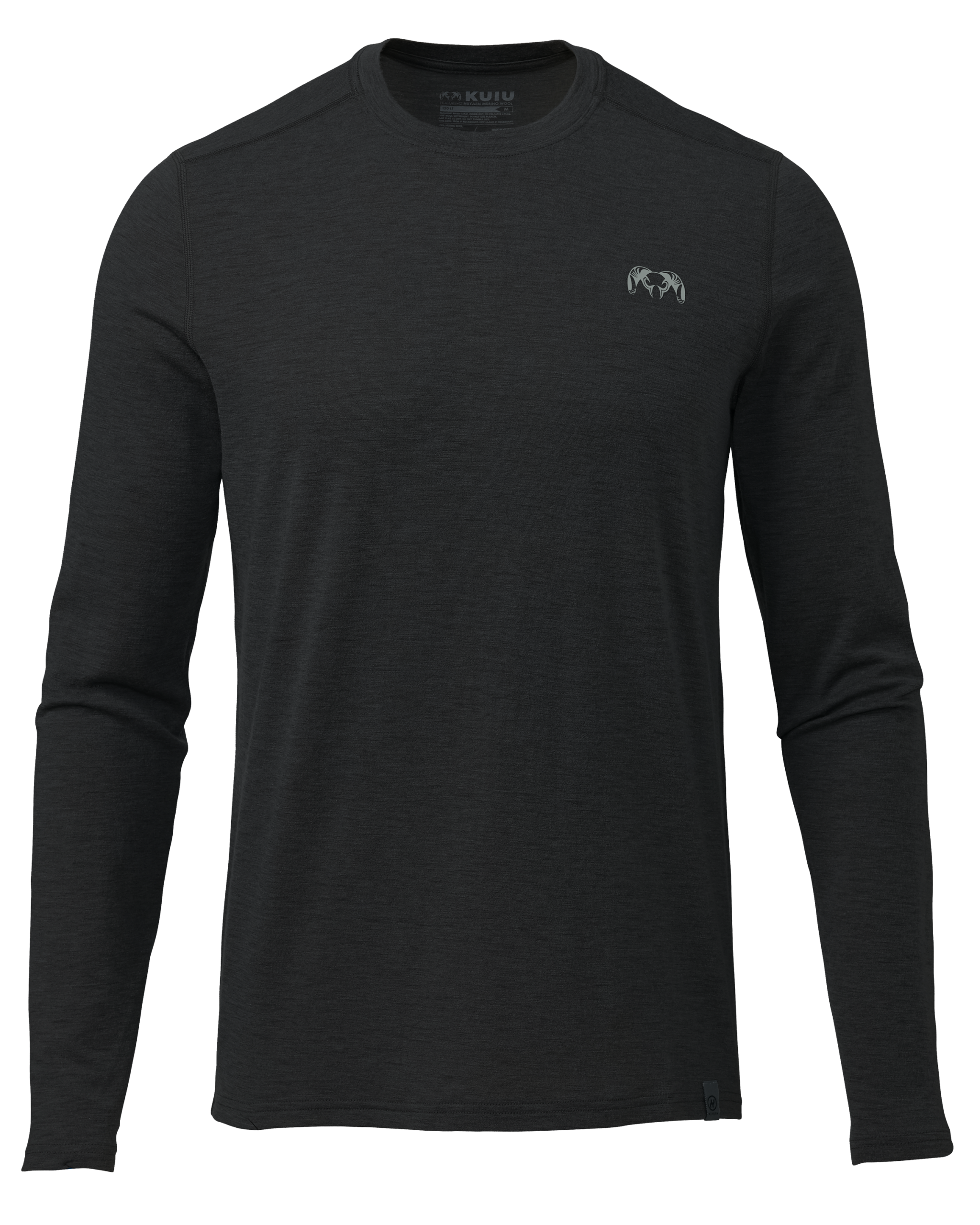 ULTRA Merino 120 LT LS Crew-T | Black