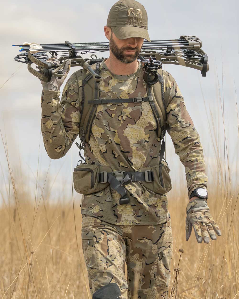 ULTRA Merino 120 LT LS Crew-T | Black - Image 4