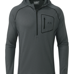 ULTRA Merino 145 Zip-T Hunting Hoodie | Gunmetal