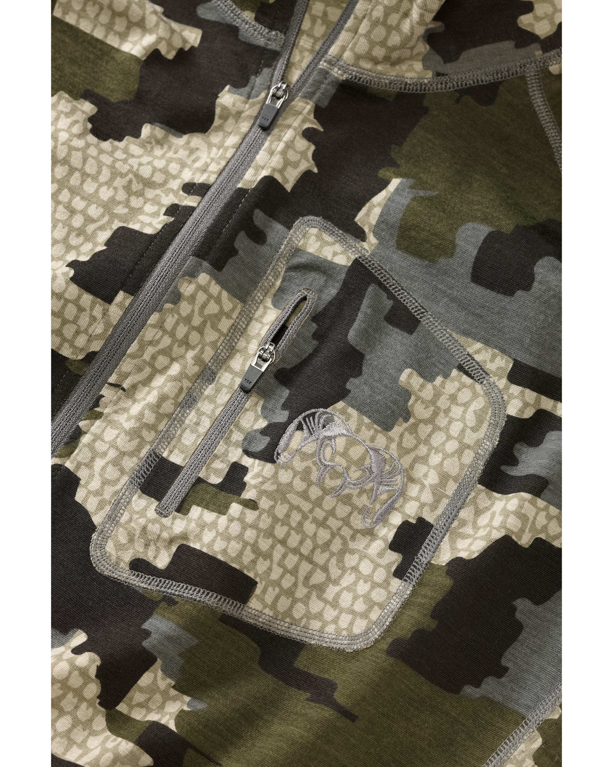 ULTRA Merino 145 Zip-T Hunting Shirt | Verde - Image 3