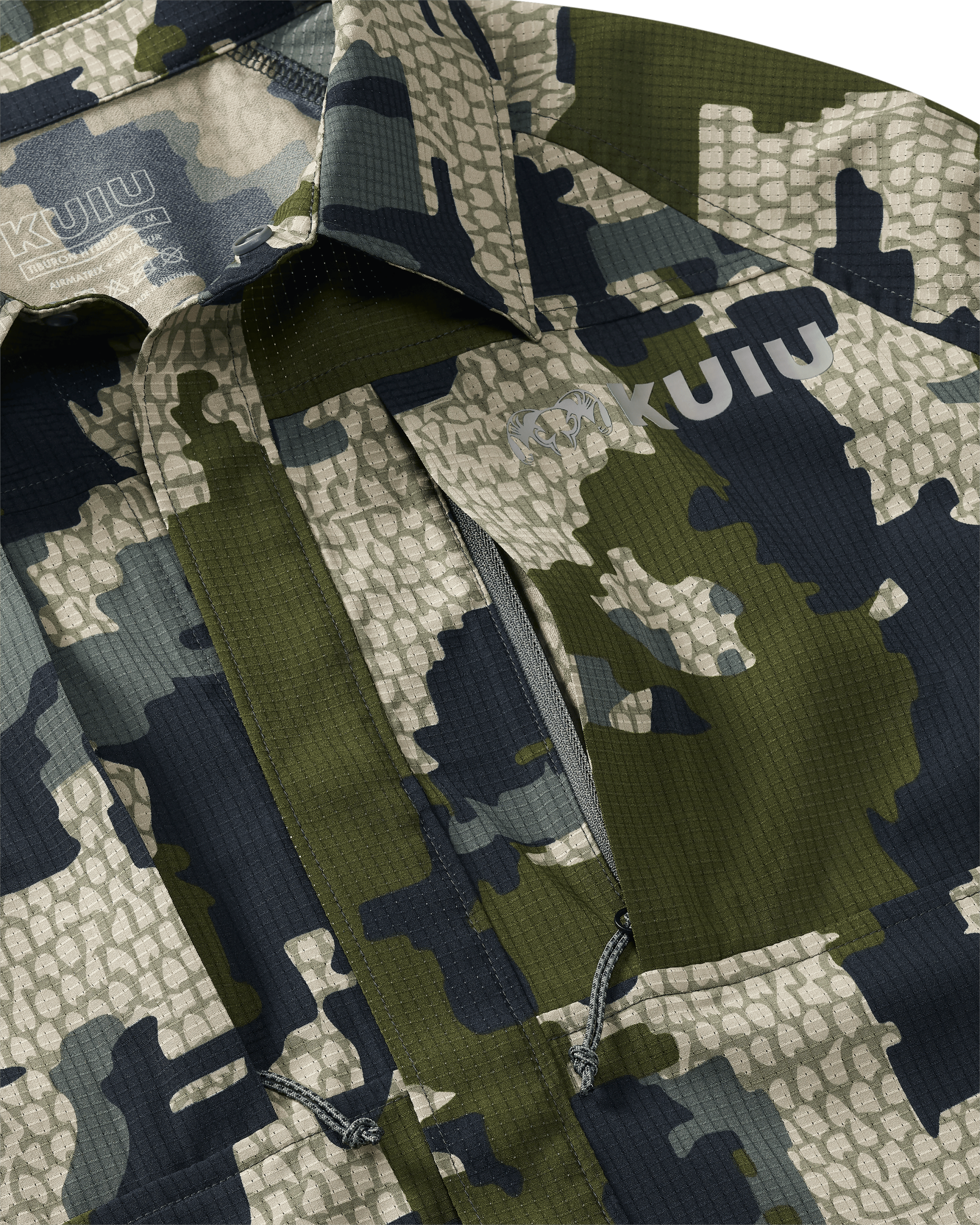 Tiburon Hybrid Snap Shirt | Verde - Image 3