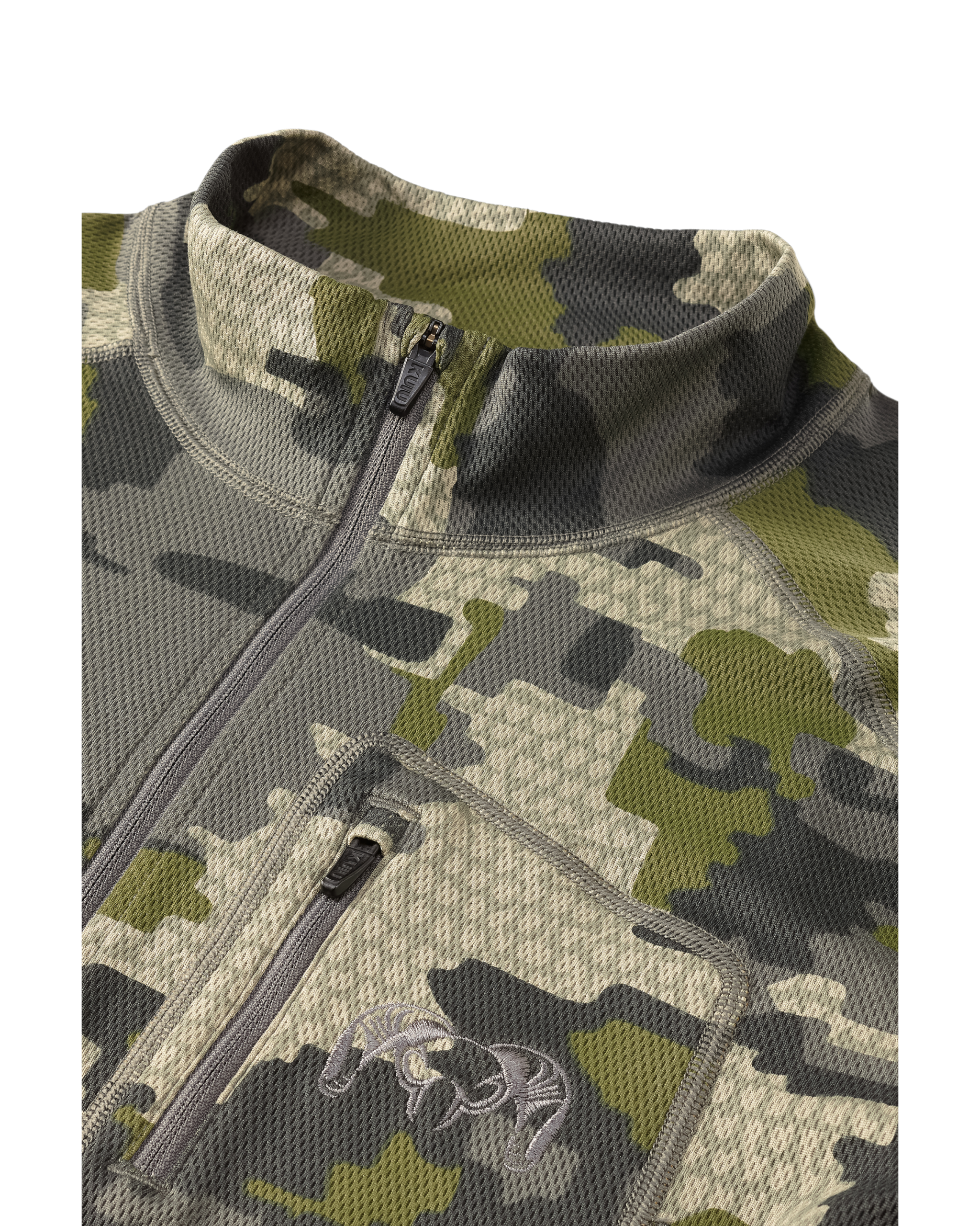 PRO Merino 200 Zip-T | Verde - Image 3