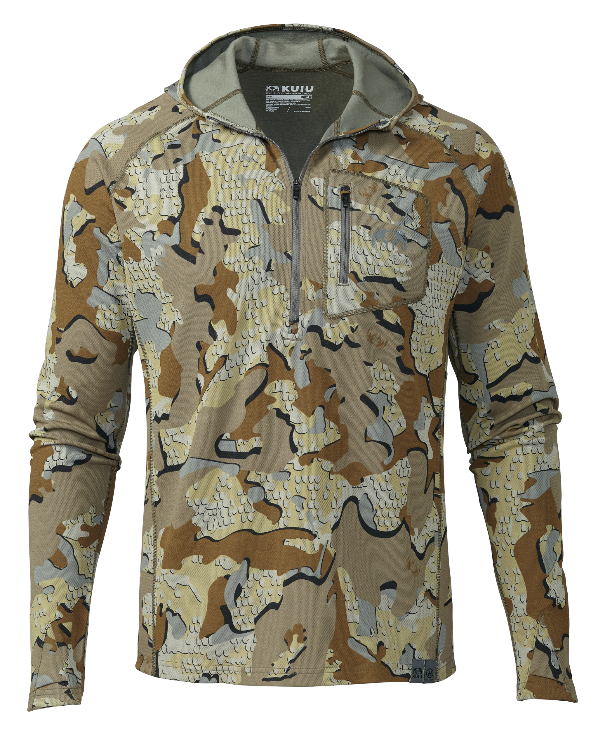 PRO Merino 200 Zip-T Hoodie | Valo