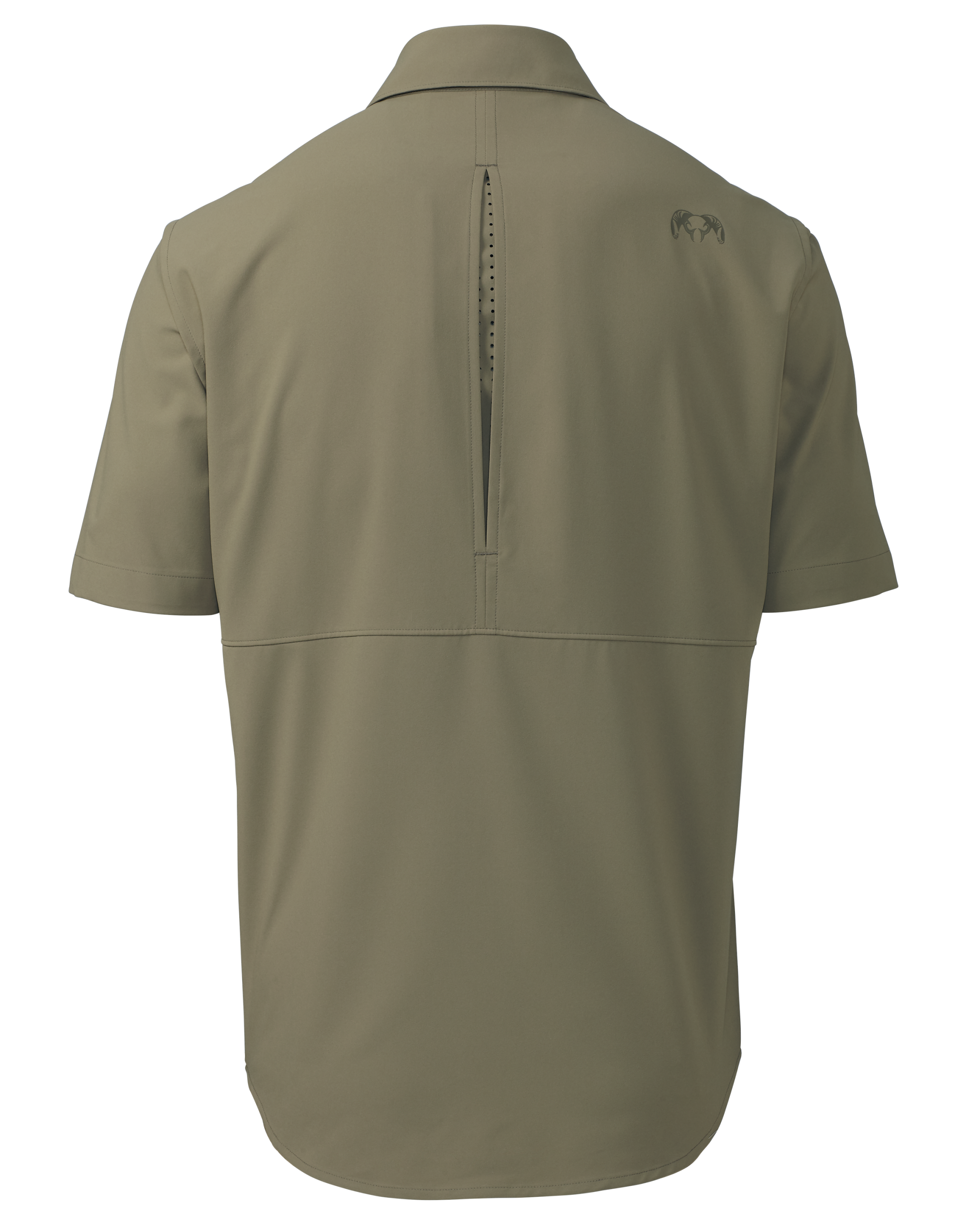 Mesa Vented SS Snap Shirt | Khaki - Image 2