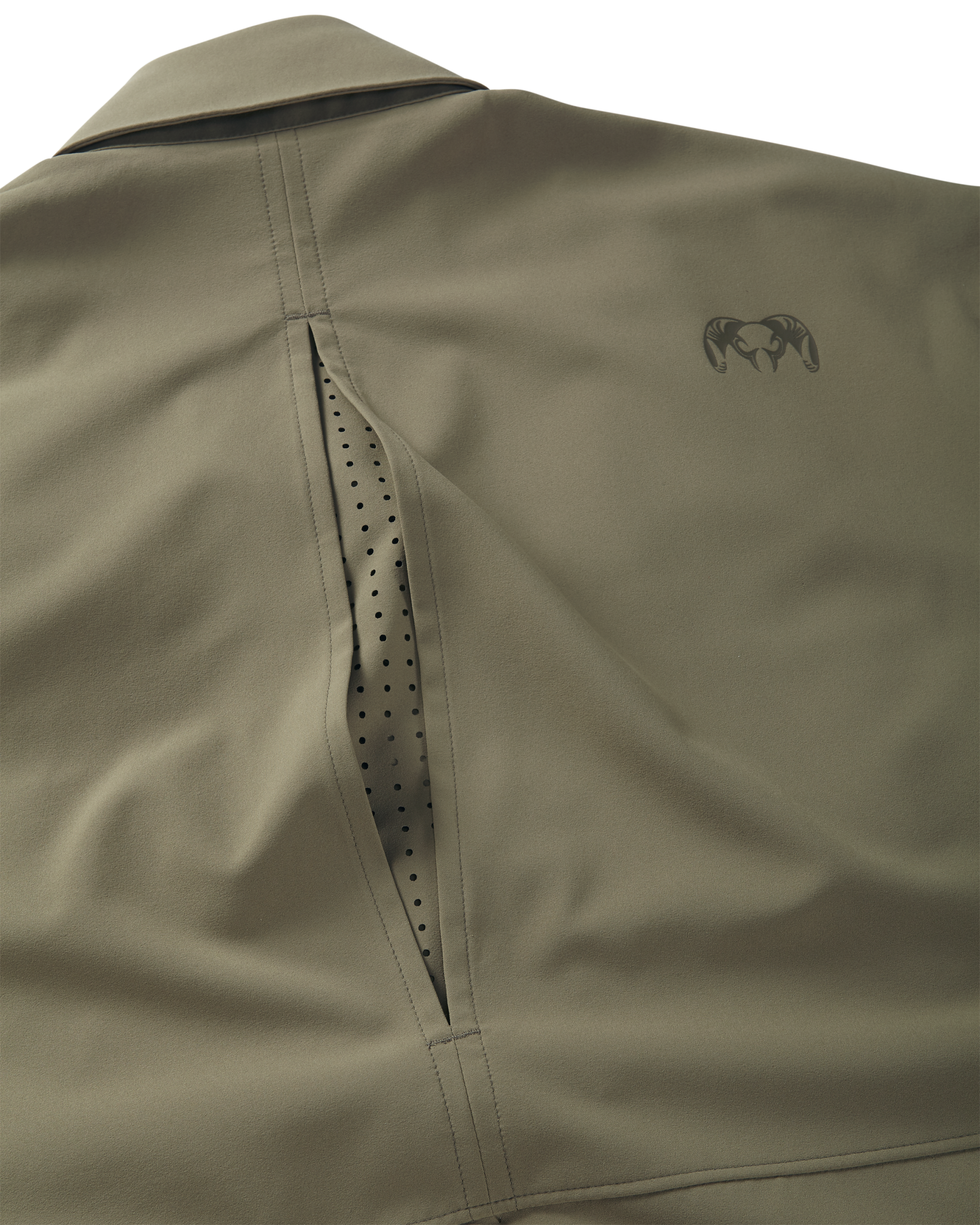Mesa Vented SS Snap Shirt | Khaki - Image 3