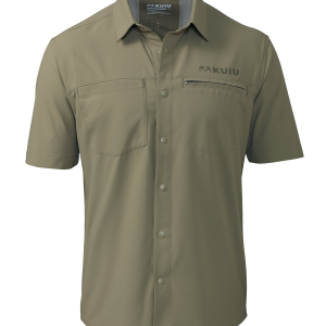 Mesa Vented SS Snap Shirt | Khaki
