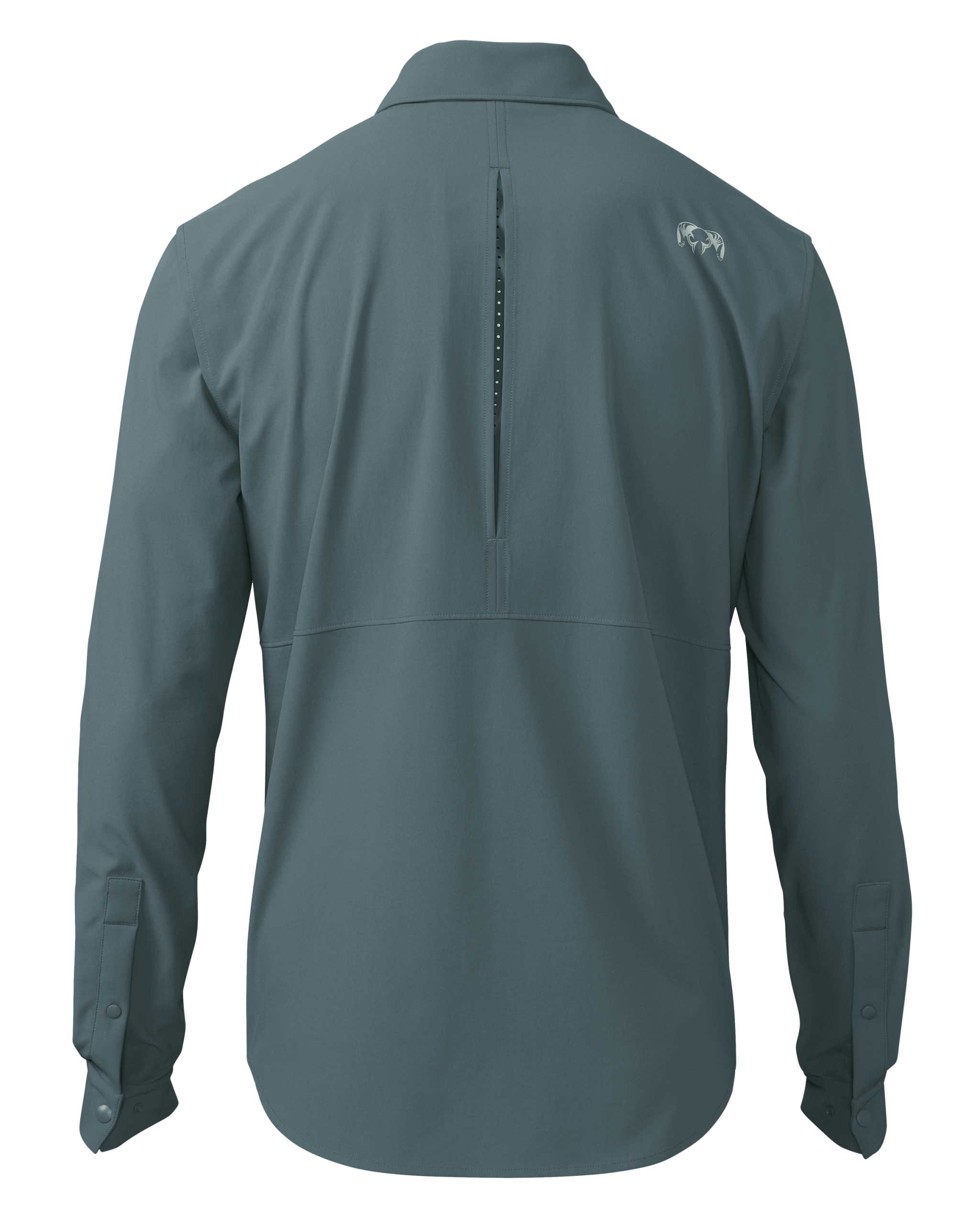 Mesa Vented LS Snap Shirt | Storm - Image 2