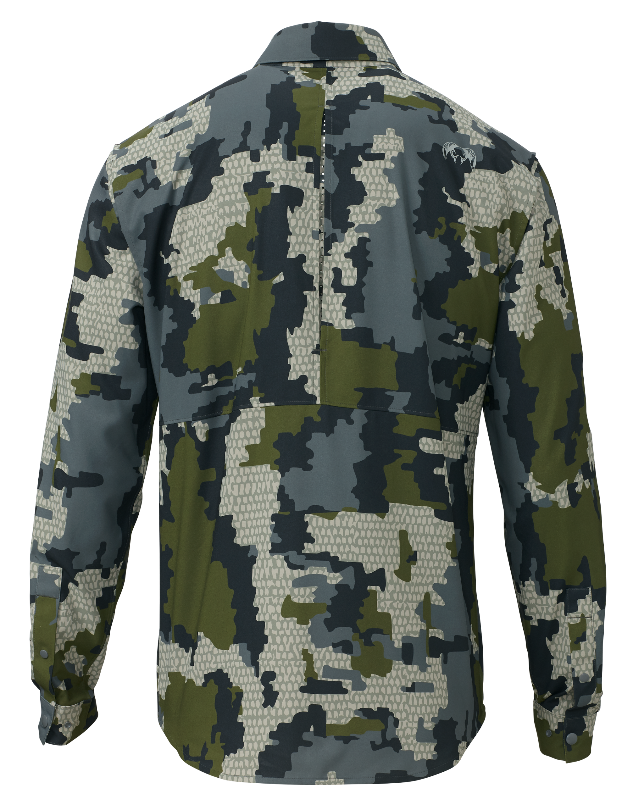 Mesa Vented LS Snap Shirt | Verde - Image 2